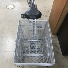 K2401-638 ブリヂストン 3輪車 シニアカー 18インチ 前鍵有り 3段変速有り