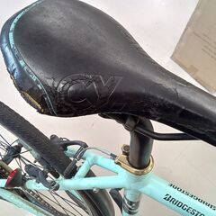 ★ジモティ割あり★ BRIDGISTONE 自転車 27インチ ライトグリーン クリーニング済み TC1206