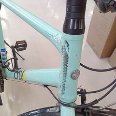 ★ジモティ割あり★ BRIDGISTONE 自転車 27インチ ライトグリーン クリーニング済み TC1206