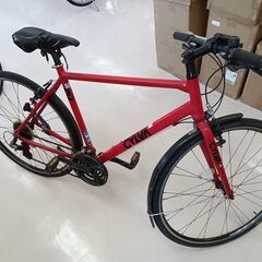 ★ジモティ割あり★ BRIDGISTONE 自転車 27インチ レッド クリーニング済み TC1205