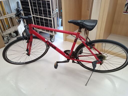 ★ジモティ割あり★ BRIDGISTONE 自転車 27インチ レッド クリーニング済み TC1205
