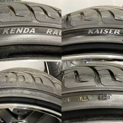 廃盤【KENDA KAISER 225/35ZR18】夏タイヤ 2本【RAYS ボルクレーシング 