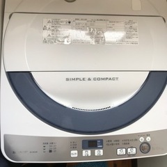 SHARP 洗濯機【無料】