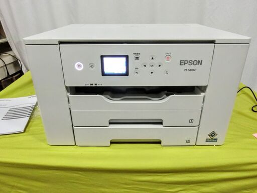 【ほぼ未使用】EPSON エプソン A3ノビ対応インクジェットプリンター PX-S6010 ホワイト 2022年製