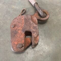 イーグル クランプ 鉄鋼用クランプ 縦つり用 縦釣り用 玉掛けワイヤ