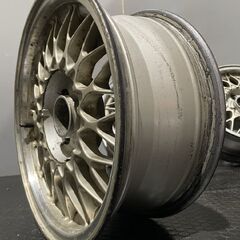 BBS いすゞ いすず ピアッツァ 純正オプションホイール 14インチ 4本 6J4HPCD100+24　(MHB090) クレジットカード QRコード決済可能