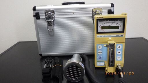 日立アロカメディカル　GM管式サーベイメータ TGS-146B（中古）【R13527】