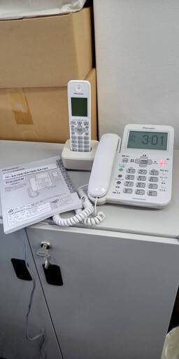 パイオニア　TF-SA75S　電話機　親機、子機セット　【オフィス用品お譲りします！】