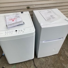 【取引中】B610 2022年製　冷蔵庫＋洗濯機　家電セット　一...