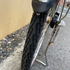 【ベルト自転車】 イオンバイク アルミフレーム ベルトドライブ 27インチ タイヤ新品