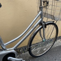【ベルト自転車】 イオンバイク アルミフレーム ベルトドライブ 27インチ タイヤ新品