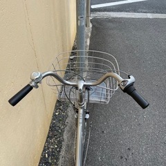 【ベルト自転車】 イオンバイク アルミフレーム ベルトドライブ 27インチ タイヤ新品