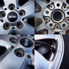 ミニクーパー 純正 ホイール スタッドレス タイヤ MINI 冬タイヤ 15インチ BMW