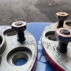 デリカD5 に着けてました。　KSPワイドトレッドスペーサー realセット