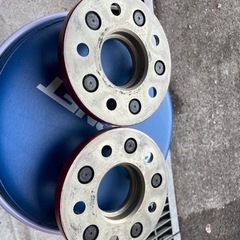 デリカD5 に着けてました。　KSPワイドトレッドスペーサー realセット