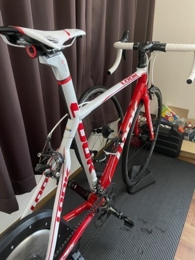 LOOK 595 Team Cofidis M 53 Riding a Cofidis look 595 - YouTube