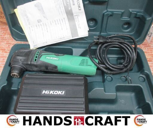 HIKOKI　ハイコーキ　CV350V　マルチツール　※異音有※　刃多数/ミニケース付き　中古品　【ハンズクラフト宜野湾店】