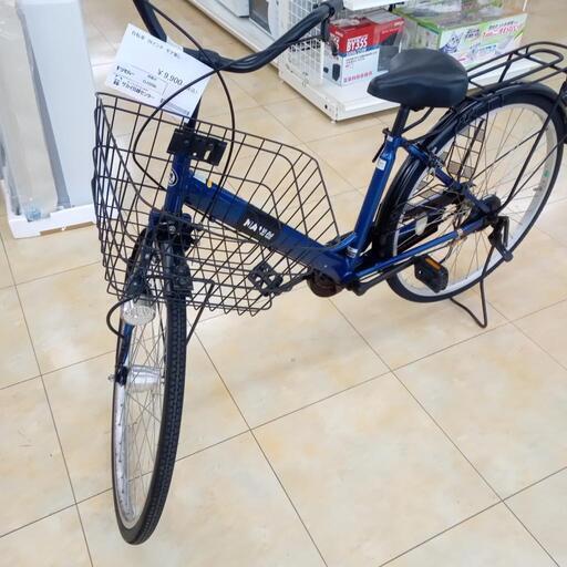 ★ジモティ割あり★  自転車 ２６インチ 青 クリーニング済み OJ3296