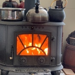 ☆商談中 鋳物の薪ストーブ ビンテージ