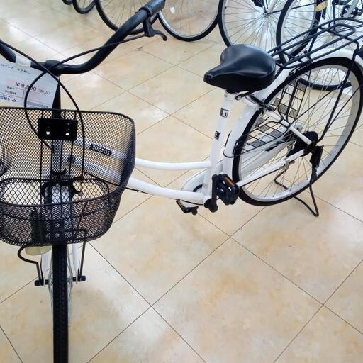 ★ジモティ割あり★  自転車 ２６インチ 白 クリーニング済み OJ3298
