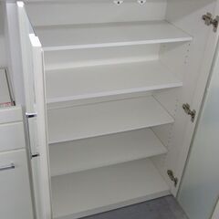 ニトリ ミドルレンジボード 幅80cm 奥行41cm 高さ115cm ダークブラウン