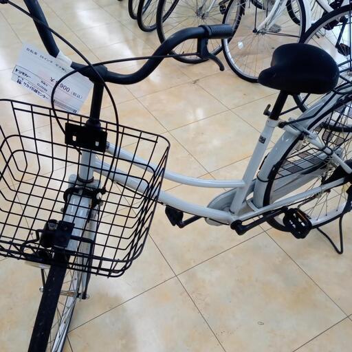 ★ジモティ割あり★  自転車 ２６インチ グレー クリーニング済み OJ3299