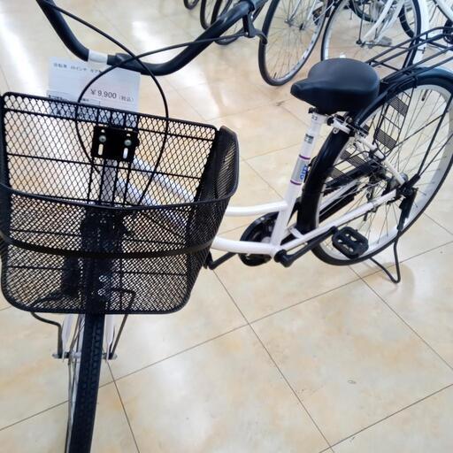 ★ジモティ割あり★  自転車 ２６インチ 白 クリーニング済み OJ3300