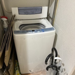 洗濯機、普通に使えます。