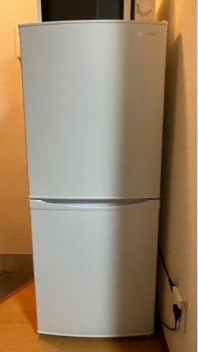アイリスオーヤマ　142L  2ドア冷蔵庫　一人暮らしに最適！