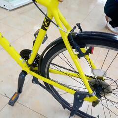 ☆ジモティ割あり☆ ブリヂストン クロスバイク 自転車 27インチ 黄色