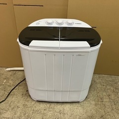 動作品 サンコーTHANKO 2022年製 二槽式洗濯機STTW...