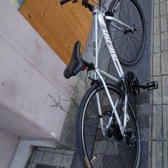 [SAKAMOTO]air-on(エアーオン)700c クロスバイク アルミ/21speed/シルバー