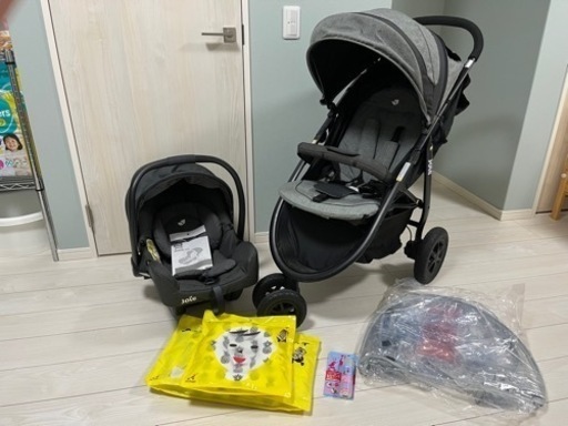 KATOJI Joie litetrax air ベビーカーセット