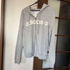 adidas neo グレーパーカー