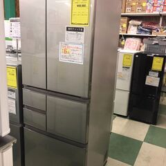 ☆激安品!!☆ シャープ 6ドア冷蔵庫 SJ-F502F-S 2020年 502L 家電