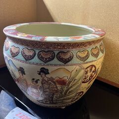リサイクルショップどりーむ天保山店 No9921 睡蓮鉢 掘り出し物 お宝 