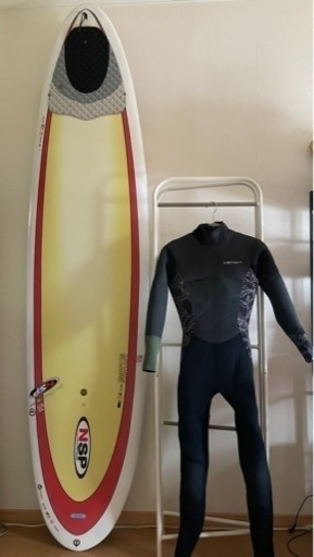 サーフィン ロングボード \u0026 ウェットスーツ