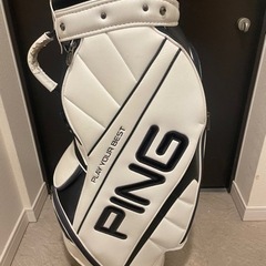 PING ゴルフバッグ 取っ手少しメクレあり