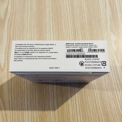 【Apple正規品】AirPods（第3世代）Lightning充電ケース付き