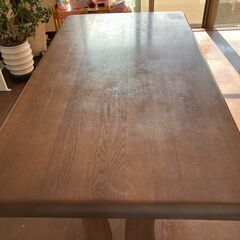 【カリモク製】ダイニングテーブル・椅子×4脚セット