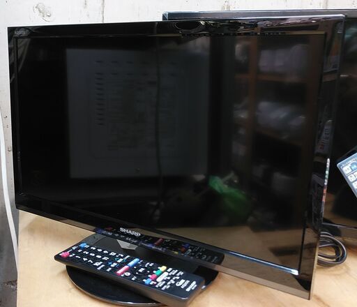3か月間保証☆配達有り！12000円(税別）シャープ 19型 液晶テレビ 2020年製 リモコン付き