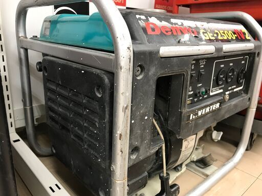✨大幅値下げ✨デンヨー 中古 GE-2500-IV2 インバーター発電機✨うるま