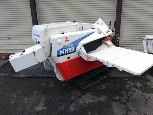 脱穀機　ハーベスター　米、麦　三菱　ＭＨ５３　美品　長野市