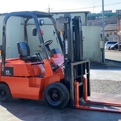 日産 フォークリフト J01 ガソリン 1500kg マニュアル 1807時間 全国