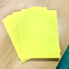 カラーコピー用紙(レモン色)