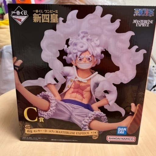 ワンピース1番くじ新四皇ルフィC賞、新品、未開封