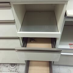 新入荷！！　　パモウナ　キッチンボード　食器棚　レンジボード　 幅(W)1200mm × 奥行(D)450mm × 高さ(H)2005mm　堺市　東区　初芝　リサイクルショップ　【ジャングルジャングル堺初芝店】