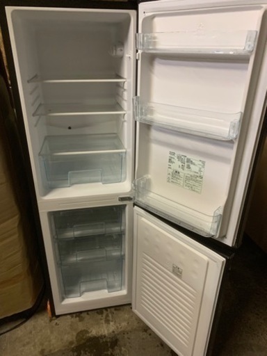 A1-157 アイリスオーヤマ ノンフロン冷凍冷蔵庫 IRSE-16A-B 162L 2019年製