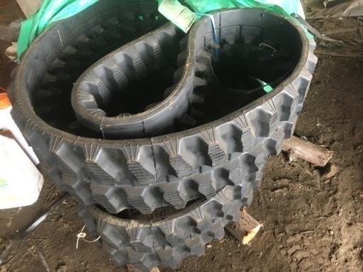 クローラ　ゴムキャタ　230×72×46 林内作業車新品