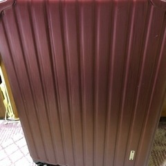 キャリーケース　スーツケース　レッド　大型